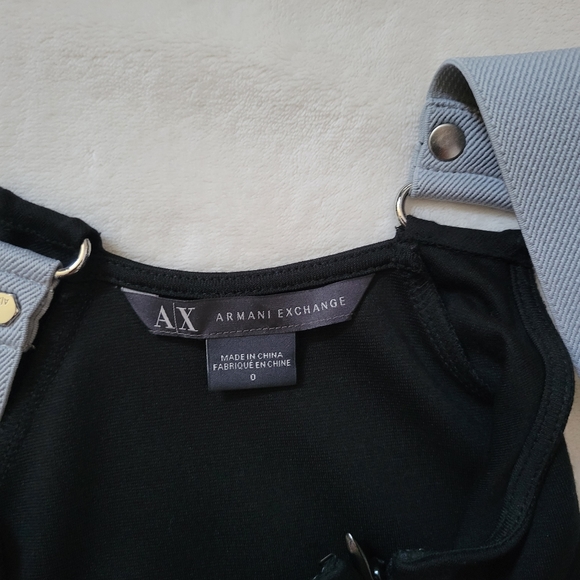 Armani Exchange Bodycon Dress black new no tags - Picture 7 of 7